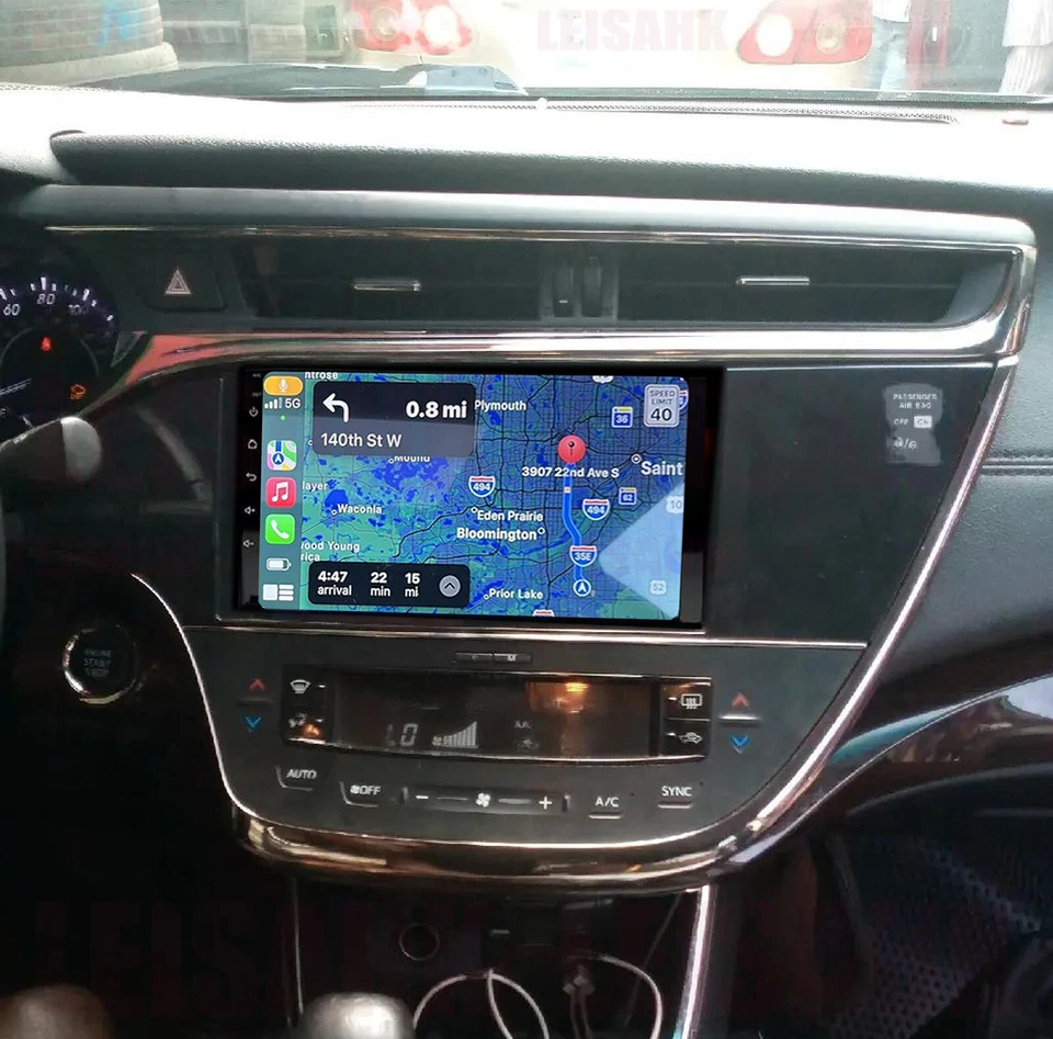 For 2013-2018 Toyota Avalon 9" Carplay Radio Android 13 GPS WIFI W/Camera - Image 2 of 4