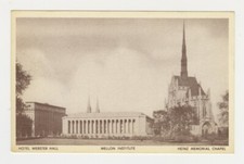 PA Postcard University Of Pittsburgh, Pennsylvania Campus Buildings vtg 7