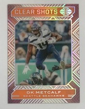 2020 Panini Illusions Football Clear Shots DK Metcalf Orange Acetate Insert #4!