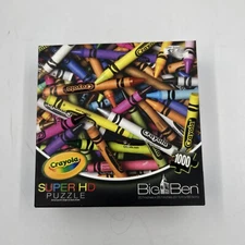 Big Ben Puzzle 1000 pcs SUPER HD Crayola 047754380552
