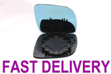 SEAT AROSA 97-02 / VW LUPO 99-04 WING MIRROR GLASS BLUE 12cm