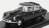 Rio 1/43 Citroen DS19 1960 Schwarz Modellbau Statisches Modell Diecast