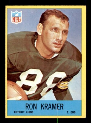 1967 Philadelphia Football #65 Ron Kramer EX/MT *e3