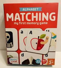 Chuckle & Roar Alphabet Matching - My First Memory Game