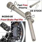 2 Set 42849-08 Front Brake Pad Pin For Harley Touring Electra Road Glide 08-23