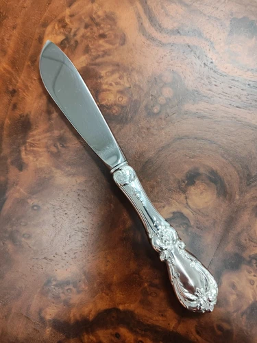 Reed & Barton Burgundy pattern sterling handled butter server knife