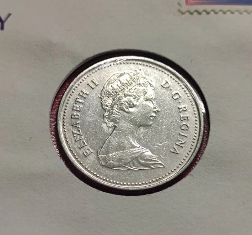 1988 New Zealand Royal Philatelic Stamp FDC Inlaid QE2 Queen Elizabeth II Coin - Image 3 of 4