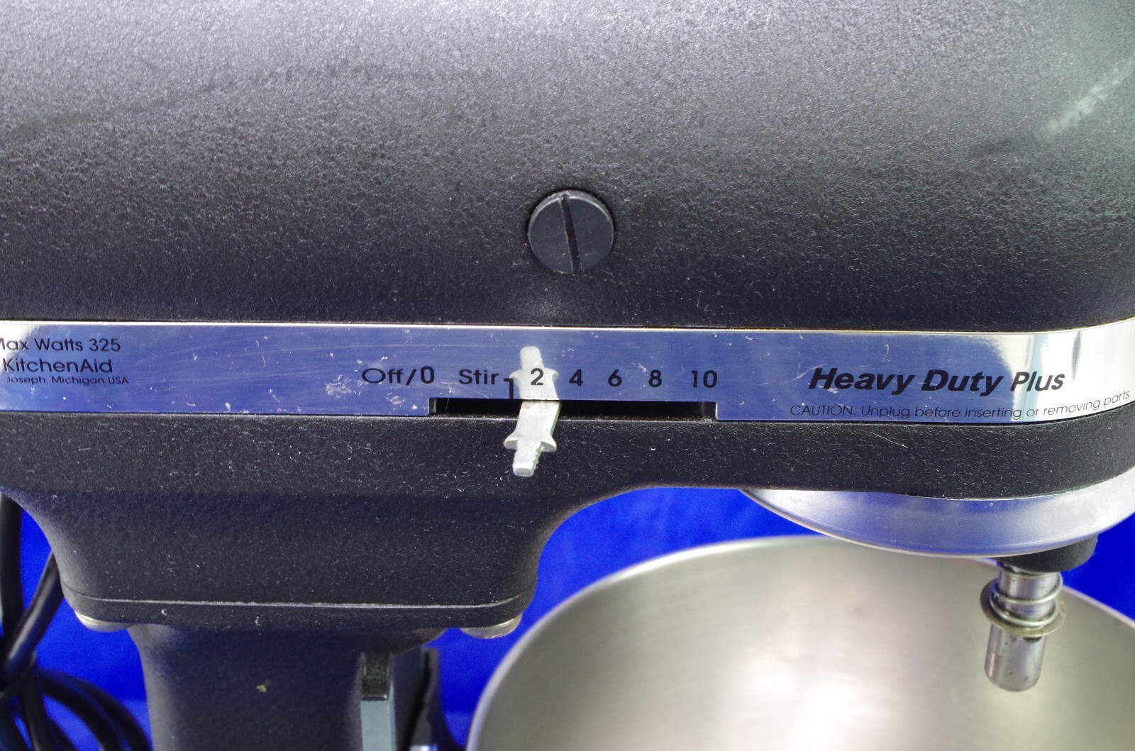 KitchenAid Heavy Duty Plus Stand Mixer Flat Black 325W 10 Speed Model