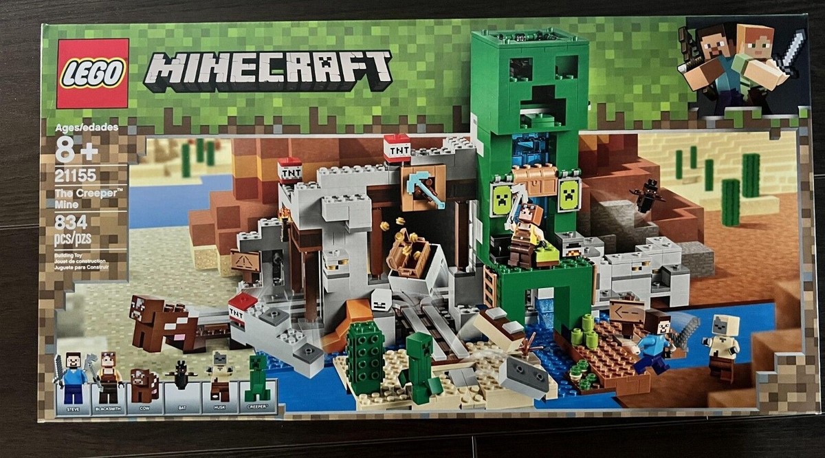 LEGO Minecraft The Creeper Mine (21155) New & Sealed 673419304498