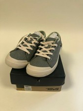 women's teva freewheel washed canvas sneakers