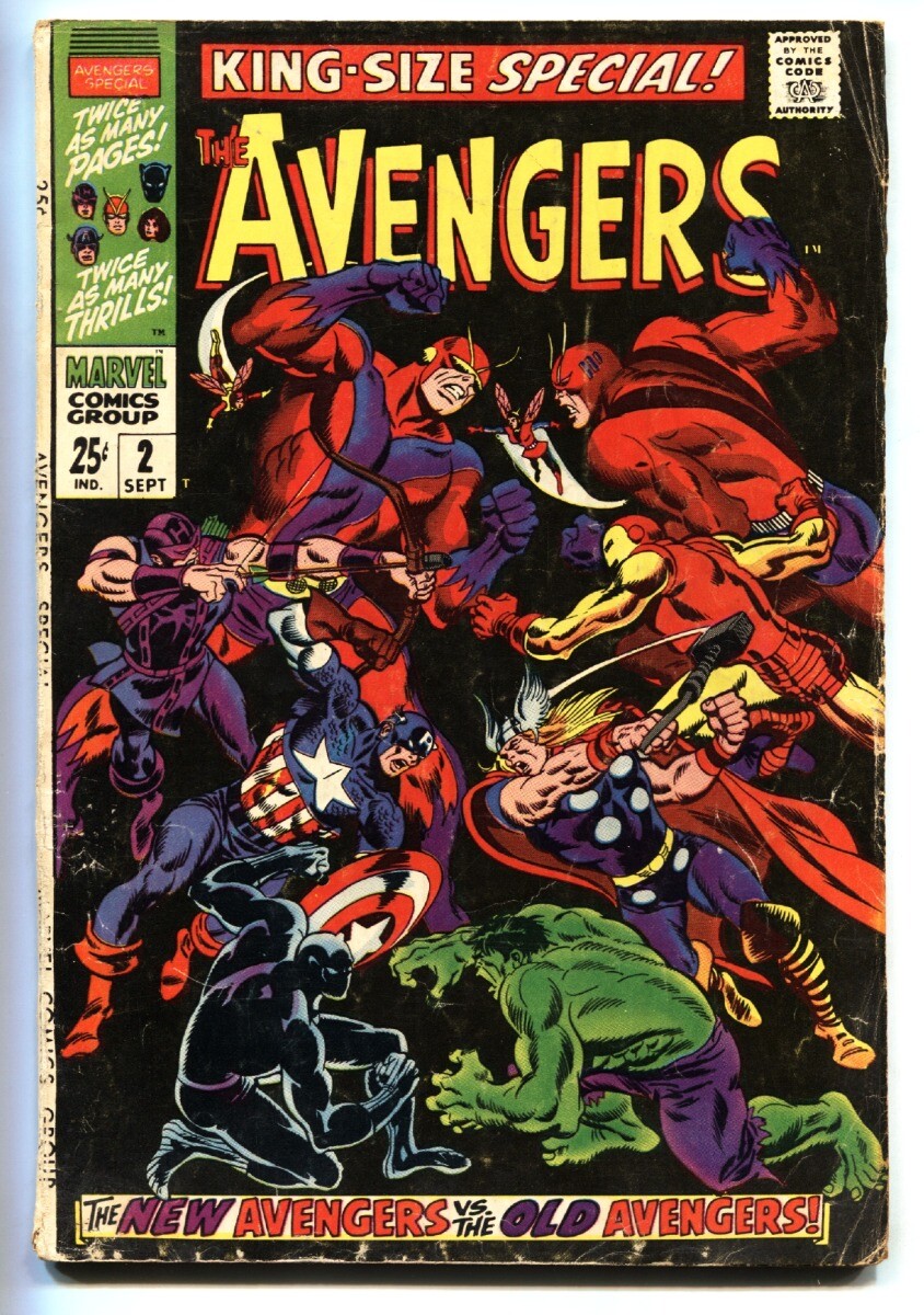 Avengers Annual #2 1968 - Marvel -VG - Comic Book | eBay