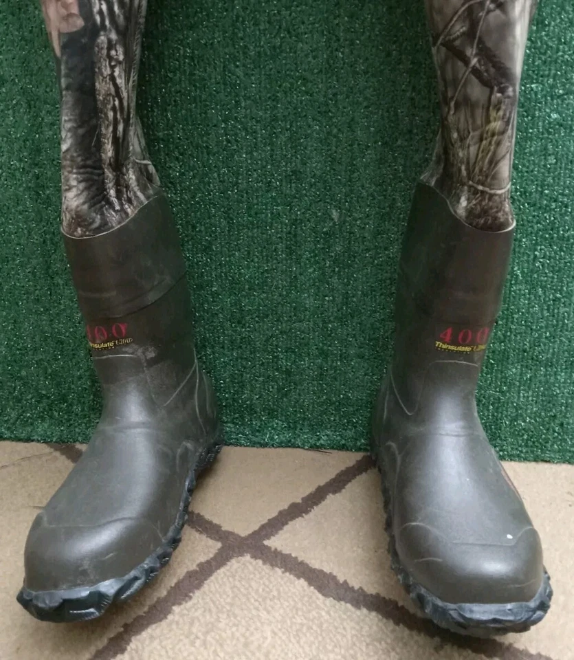 Game Winner Men TRKR-X 400 Waterproof Neoprene Chest Waders Insulated Bootfoot  - Image 2 of 4