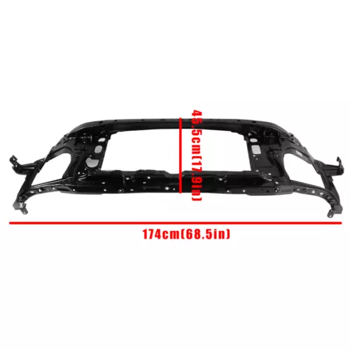 Radiator Support Stainless Steel Assembly Replaces For Toyota Tacoma 2016-2023 - Picture 3 of 9