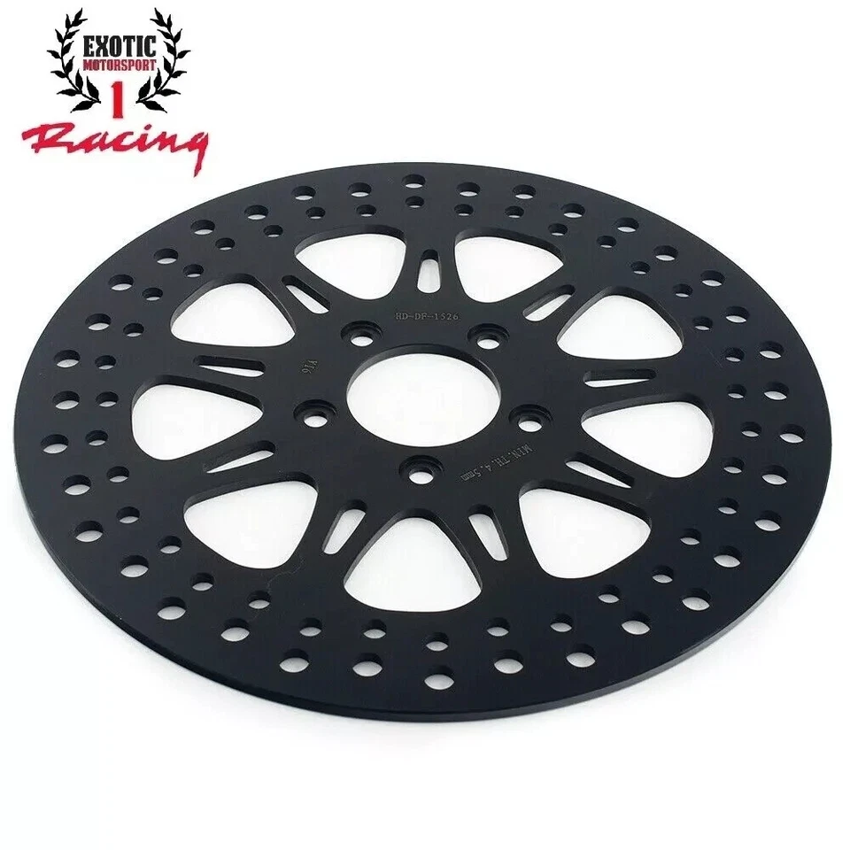 Front Rear Brake Rotors Disc for Harley Fat Bob FXFB FXFBS Low Rider FXLRS 18-23 - Imagen 4 de 4