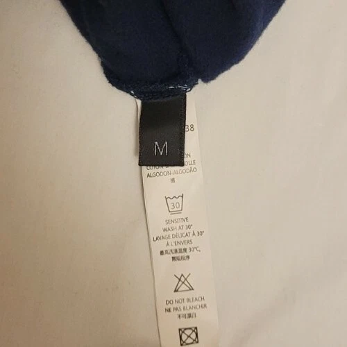 Nero Perla Men's Long Sleeve sweat Shirt sweater Navy blue, M, Foto 4 de 4