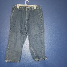 Vtg. Wrangler for Women Jeans Sz. 14 M 21" Inseam High Waist MOM USA made
