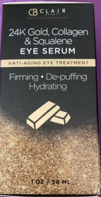 24k gold collagen & squalane eye serum