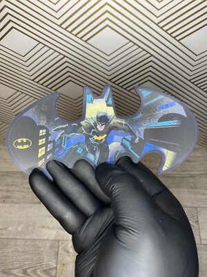 Batman & Catwoman 3D Lenticular Motion Car Sticker Decal Peeker DC Comics