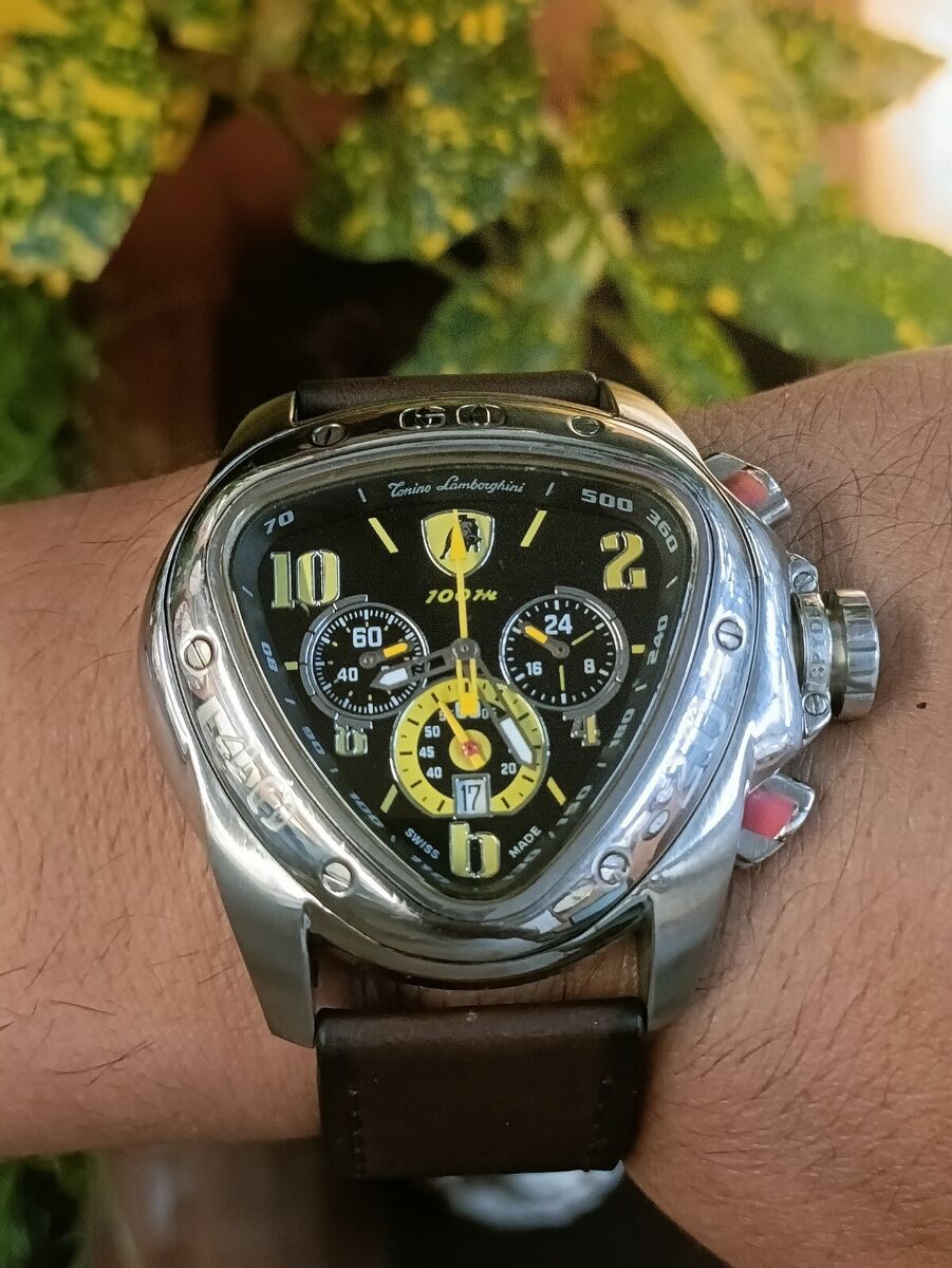 AUTHENTIC TONINO LAMBORGHINI SWISS CHRONOGRAPH MEN'S MINT AUTHENTIC TONINO LAMBORGHINI SWISS CHRONOGRAPH MEN'S MINT