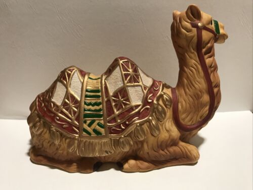 Thomas Kinkade Seated Camel Nativity 2002 Figurine Hawthorne Village - Picture 2 of 2