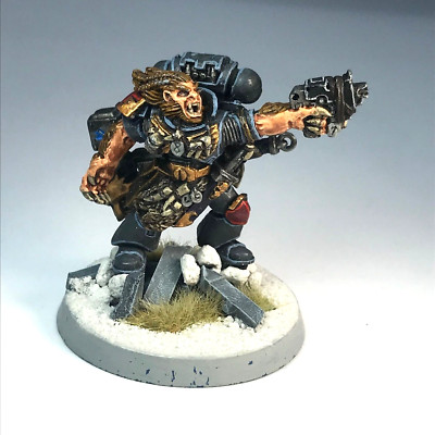Metall Space Wolves Wulfen Space Marine - bemalt - Warhammer 40K X924