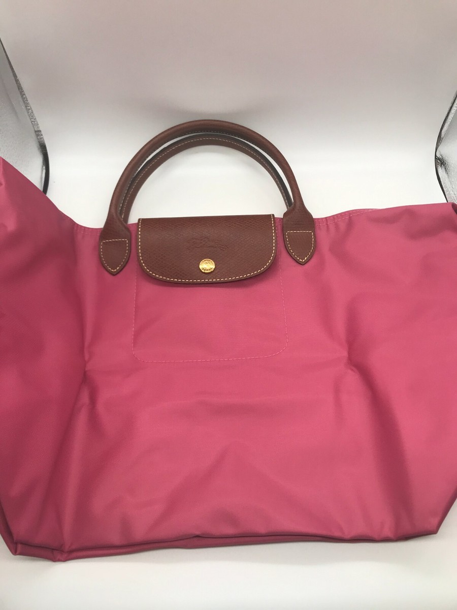 Longchamp Medium Le Pliage Top Handle Tote Fig | eBay