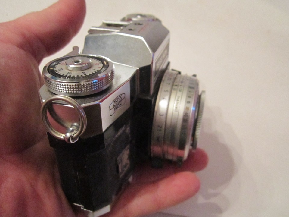 Objectif Photo Synchro Compur 50mm F/1.8 Made In Germany - Pour Pièces Ou Réparation, Monture Adaptall