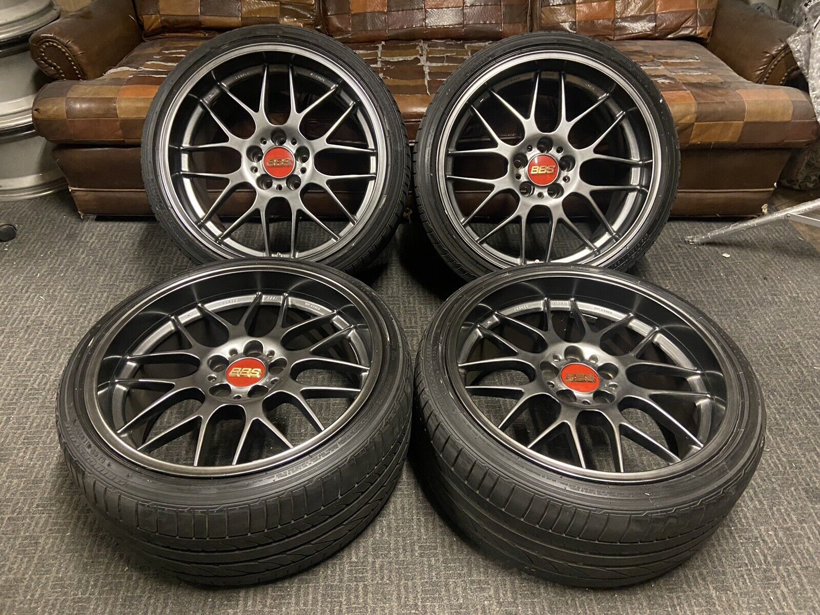 19” BBS RG-R RG731 19x10 +20 Forged 5x114.3 RGR GTR LM R32 R33 R34 RS