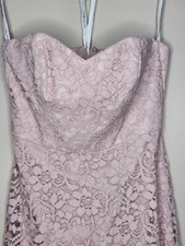 Davids Bridal Blush Mini Sheath