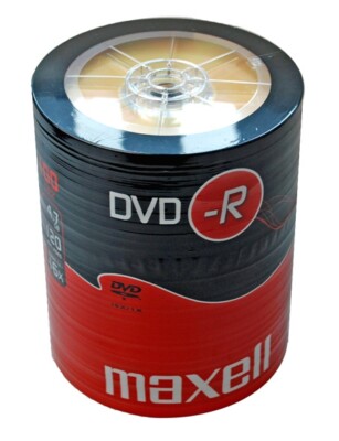 MAXELL DVD-R 4,7GB 16x speed 100er Bulk/shrink