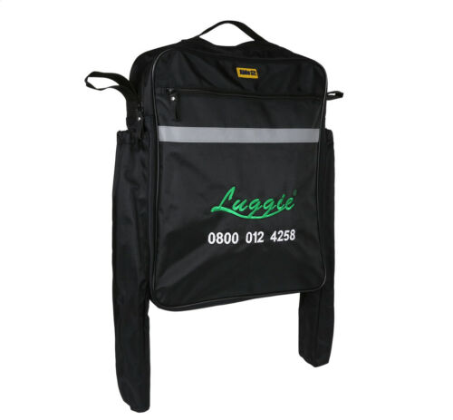 NEW Luggie Mobility Scooter Backpack with Stick Holders Travel Accessory