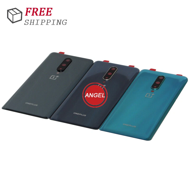 后电池玻璃保护套 后门 + 相机镜头保护套 适用于 One Plus+ 1+8 1+8 Pro — 第 2/4 张图片