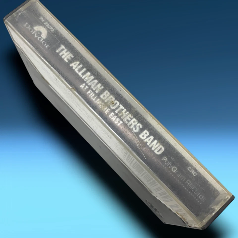 Vintage 1971 Allman Brothers Band at Fillmore East Audio Cassette Tape Polydor Foto 3 de 3