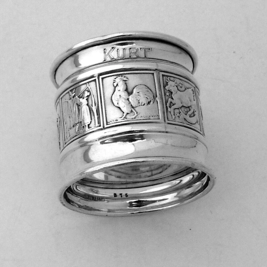 Gorham cheap napkin rings