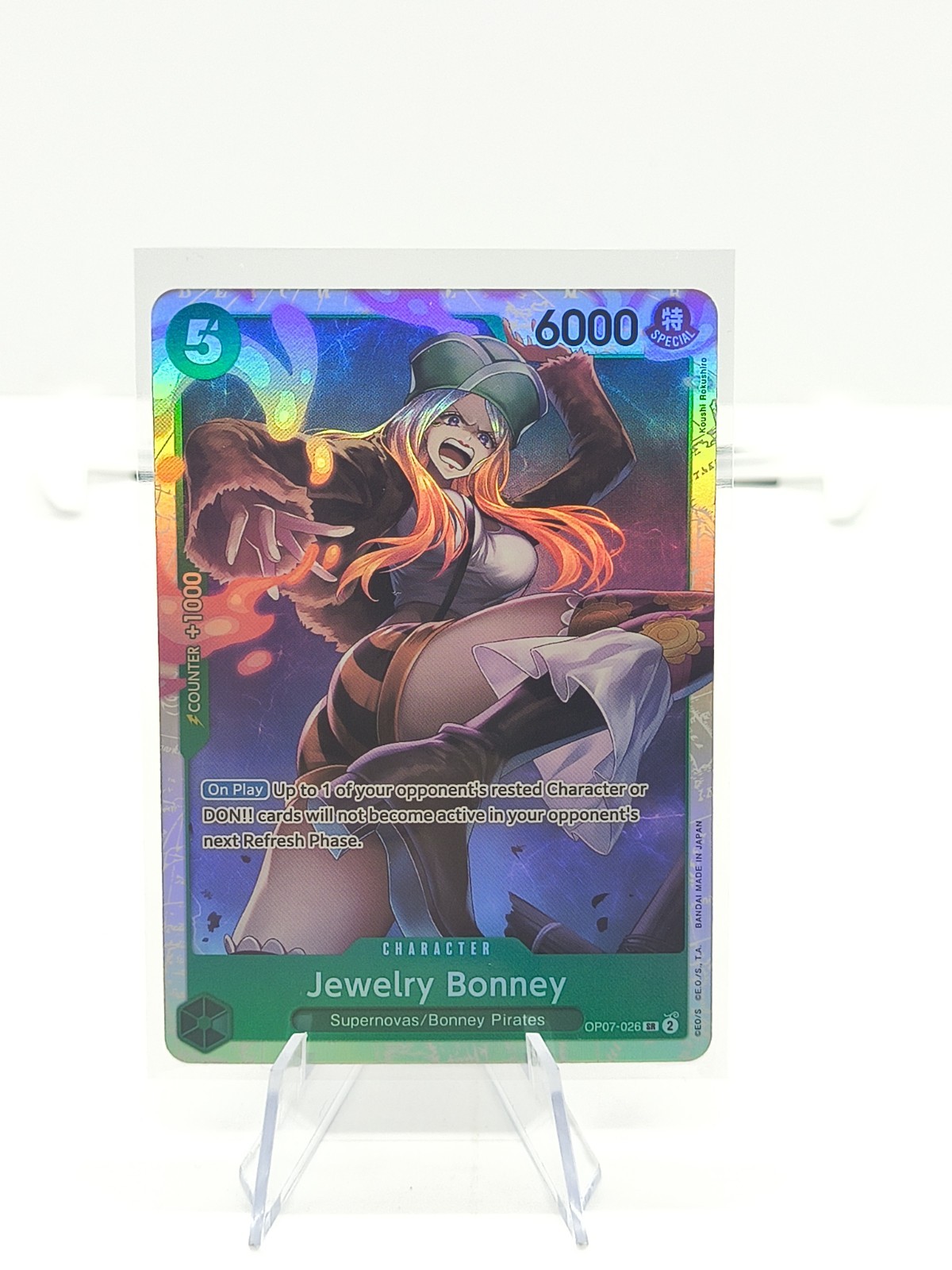 Jewelry Bonney (026) OP07-026 500 Years in the Future Foil SR