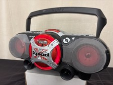 Sony Xplod CFD-G505 Mega Bass AM FM Radio CD Kaseta Boom Box PRZETESTOWANE DOSKONAŁE Działa!