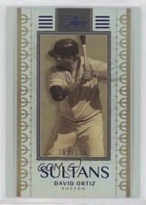 2022 Panini Three and Two Sultans 109/150 David Ortiz #S-10 HOF 04qn