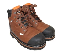 Herman Survivors Boots Waterproof Steel Toe Professional Work Leather Mens Sz 8