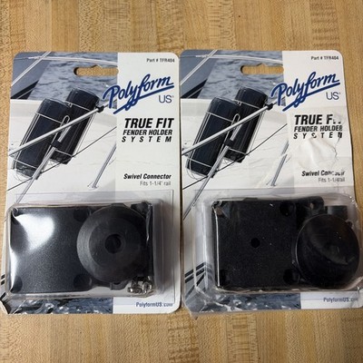 (2) Polyform US  Black True Fit Fender Holder Systems #TFR402