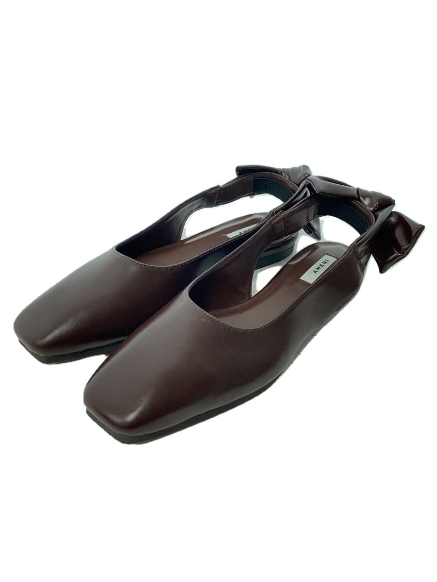 Ameri Flat Pumps Brw JgB25 - image 2