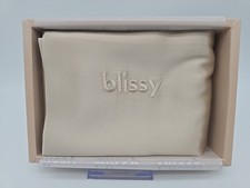 Blissy 100 Mulberry Silk Pillowcase Champagne King NEW