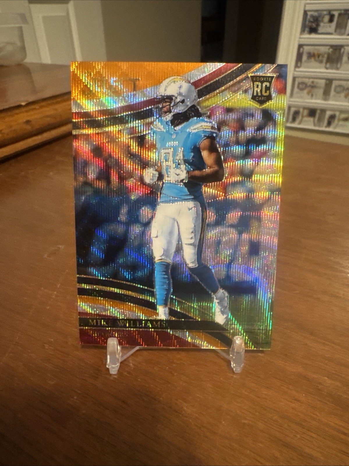 Mike Williams 2017 Panini Select Field Level Tri Color 83 Of 99 Made Rookie Char