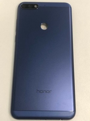 Backcover Back Cover Schale Gehäuse Akkudeckel Rahmen Blau Huawei Honor 7C Pro