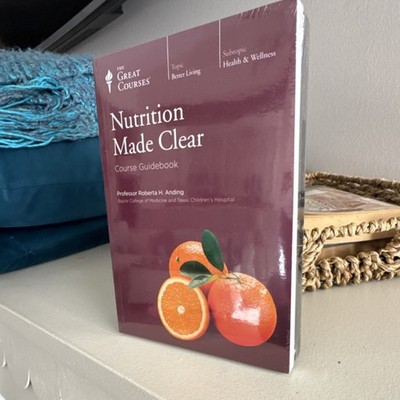 The Great Courses Nutrition Made Clear DVD/Guidebook Roberta H. Anding