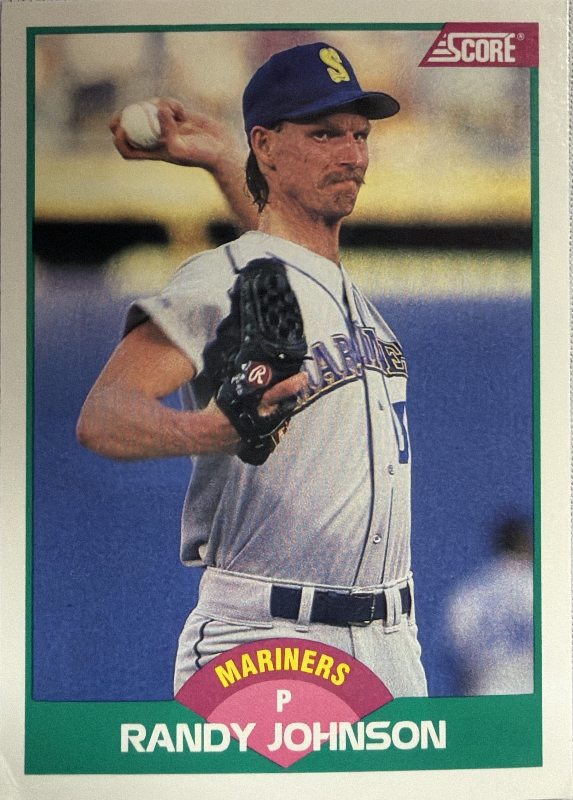 1989 Score Rookie & Traded RANDY JOHNSON #77T HOF RC NM-MT+ * Free Shipping *