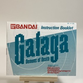 Galaga: Demons of Death (Nintendo NES) Tested CIB Complete Boxed Vintage 80s