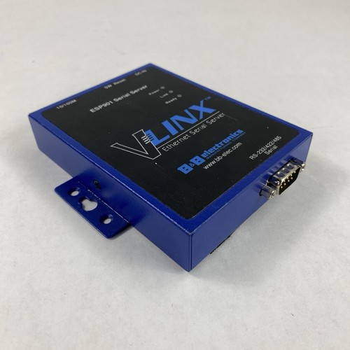 VLINX Ethernet Serial Server ESP901  1 Port Ethernet Serial Server