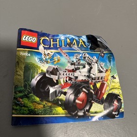 LEGO Legends of CHIMA: Wakz' Pack Tracker (70004) Manual (See Details)incomplete