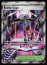 Battle Cage 116/094 Phantasmal Flames Holo Ultra Rare NM/M Pokemon Chikazawa