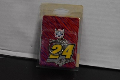 GREAT AMERICAN PRODUCTS PURE PEWTER K6724C NASCAR JEFF GORDON KEY CHAIN NEW